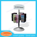 store counter top rotating lipstick metal display stand